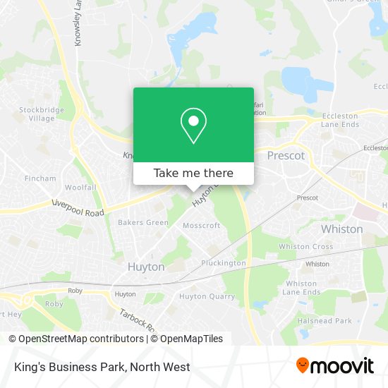 King's Business Park map