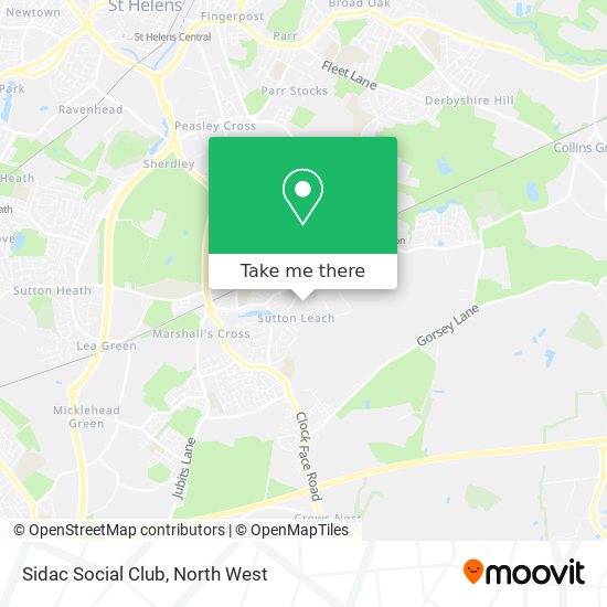 Sidac Social Club map