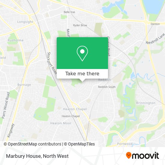 Marbury House map