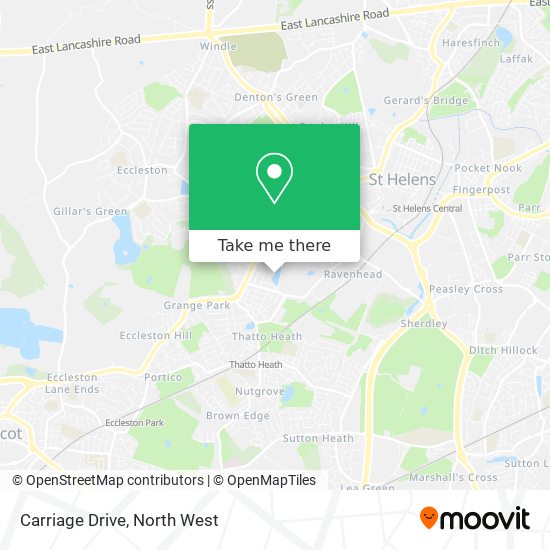 Carriage Drive map
