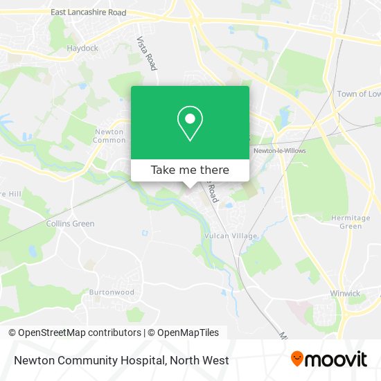 Newton Community Hospital map