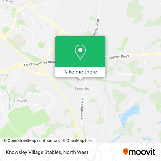 Knowsley Village Stables map