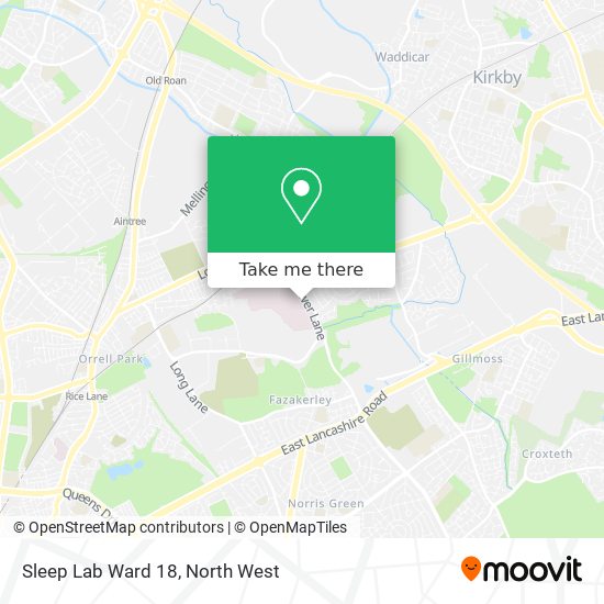 Sleep Lab Ward 18 map