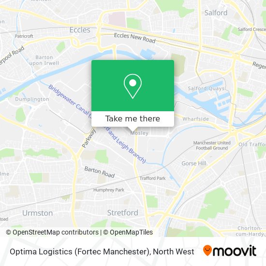 Optima Logistics (Fortec Manchester) map