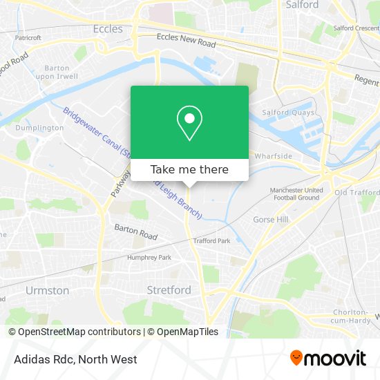 Adidas Rdc map