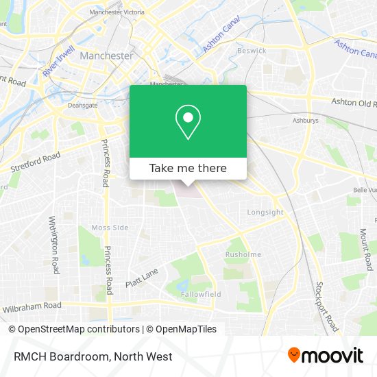 RMCH Boardroom map