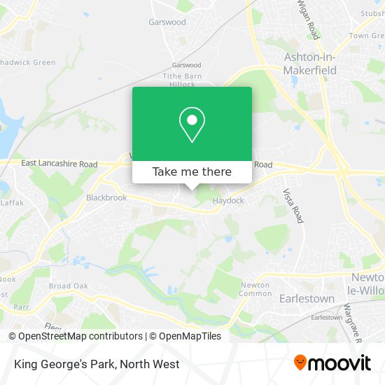 King George's Park map