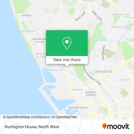 Burlington House map