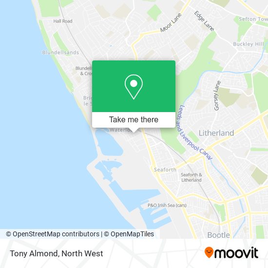 Tony Almond map