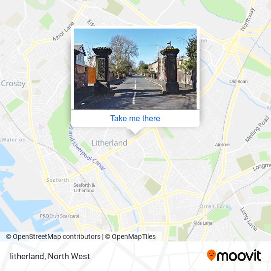 litherland map