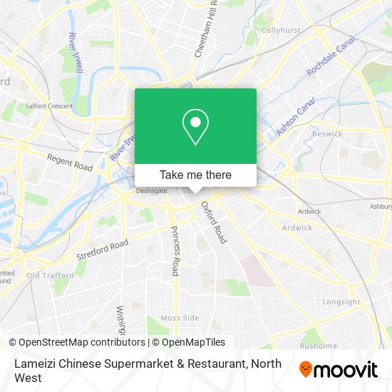 Lameizi Chinese Supermarket & Restaurant map