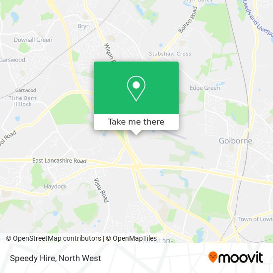 Speedy Hire map