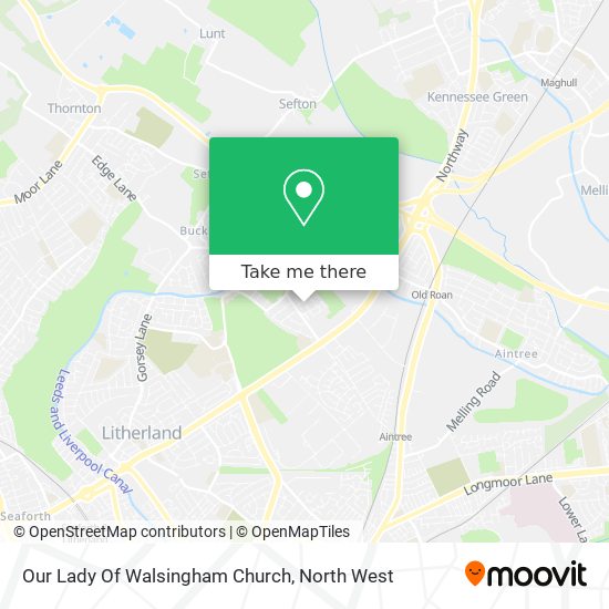 Our Lady Of Walsingham Church map