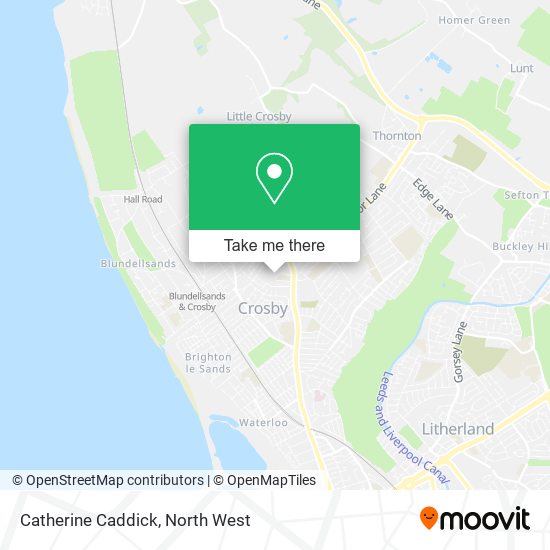 Catherine Caddick map