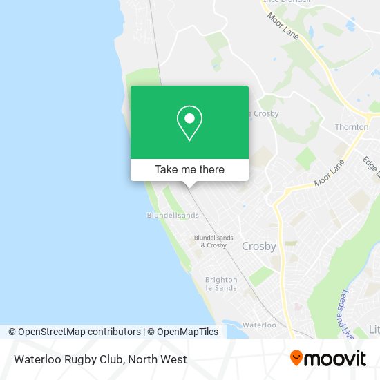 Waterloo Rugby Club map