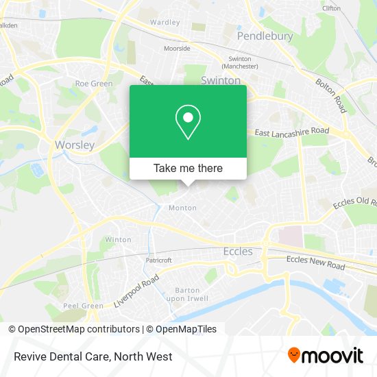 Revive Dental Care map