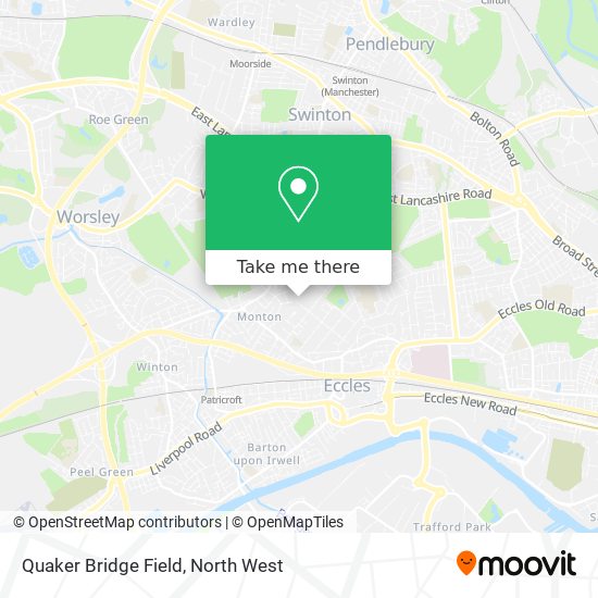 Quaker Bridge Field map