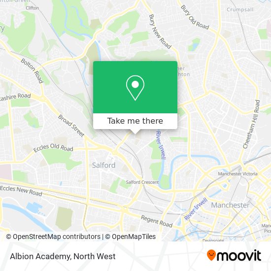 Albion Academy map