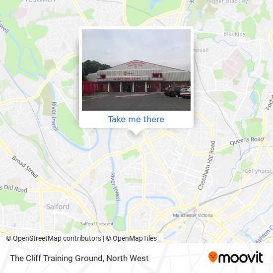The Cliff Training Ground map