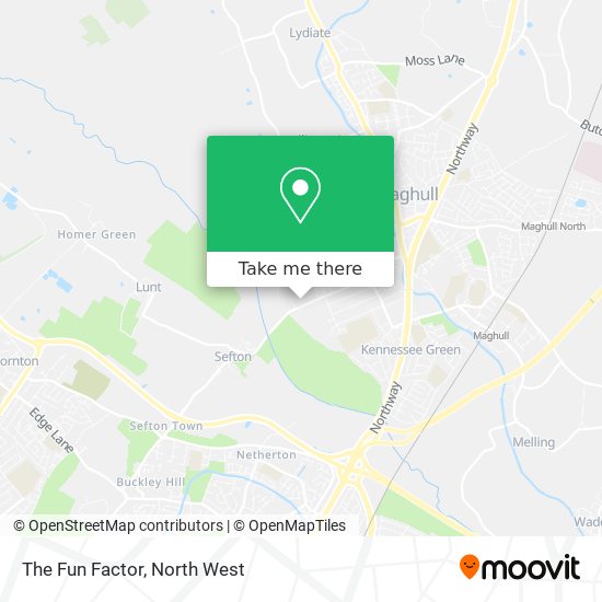 The Fun Factor map