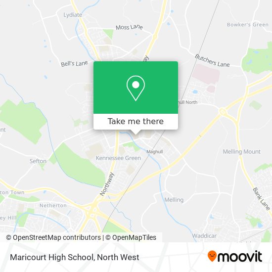 Maricourt High School map