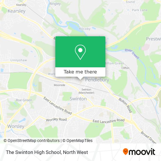 The Swinton High School map