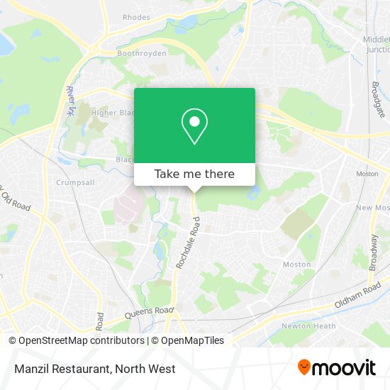 Manzil Restaurant map