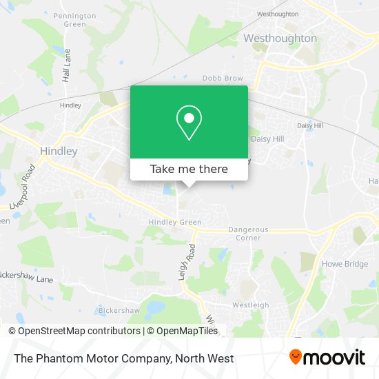 The Phantom Motor Company map