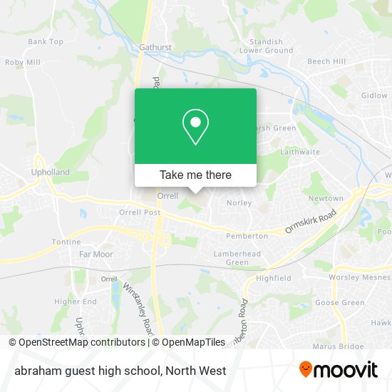abraham guest high school map