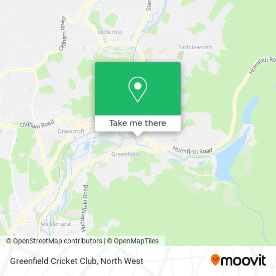 Greenfield Cricket Club map