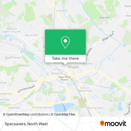 Specsavers map