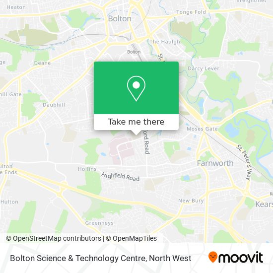Bolton Science & Technology Centre map