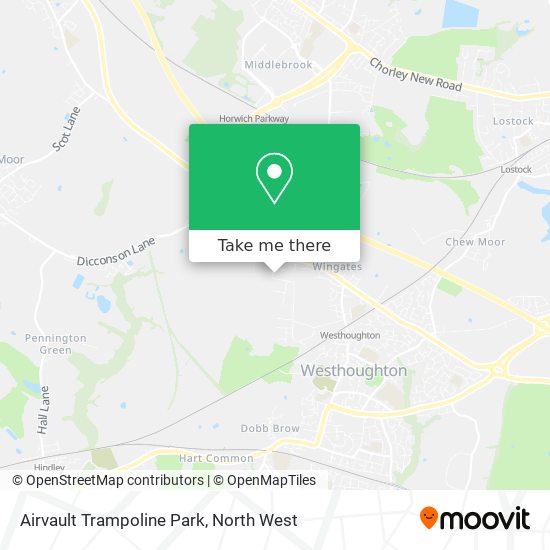 Airvault Trampoline Park map