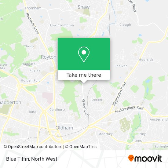 Blue Tiffin map