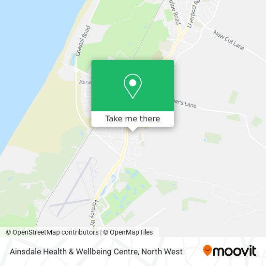 Ainsdale Health & Wellbeing Centre map