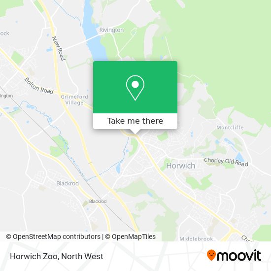 Horwich Zoo map
