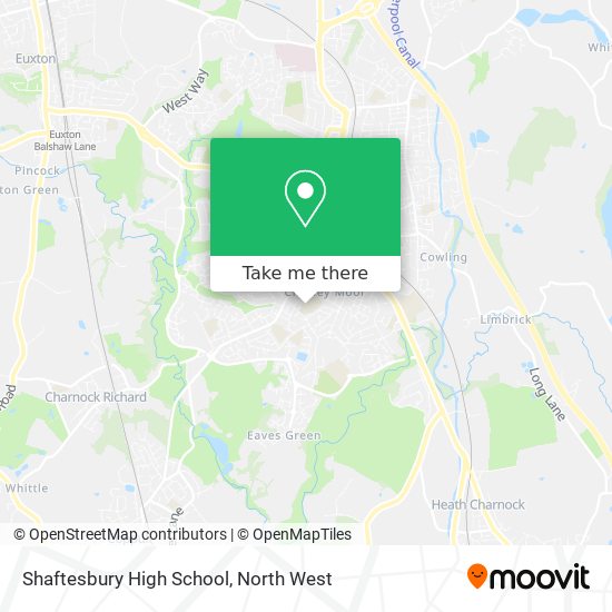 Shaftesbury High School map