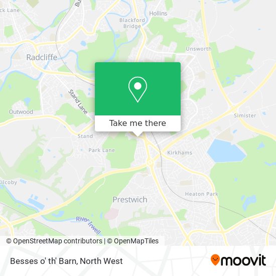 Besses o' th' Barn map