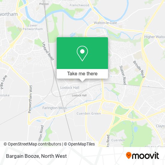 Bargain Booze map