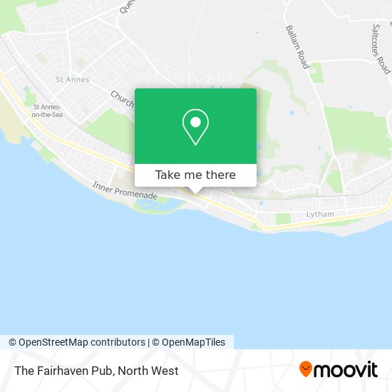 The Fairhaven Pub map