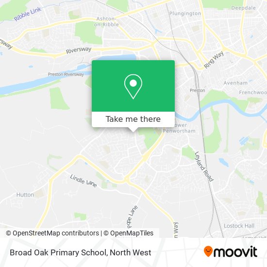 Broad Oak Primary School map