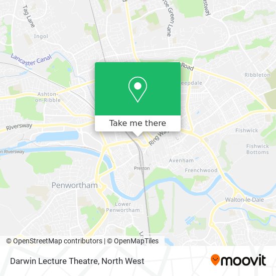 Darwin Lecture Theatre map