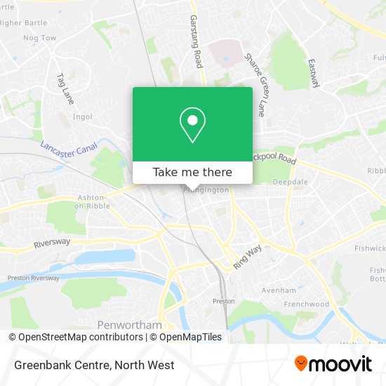 Greenbank Centre map