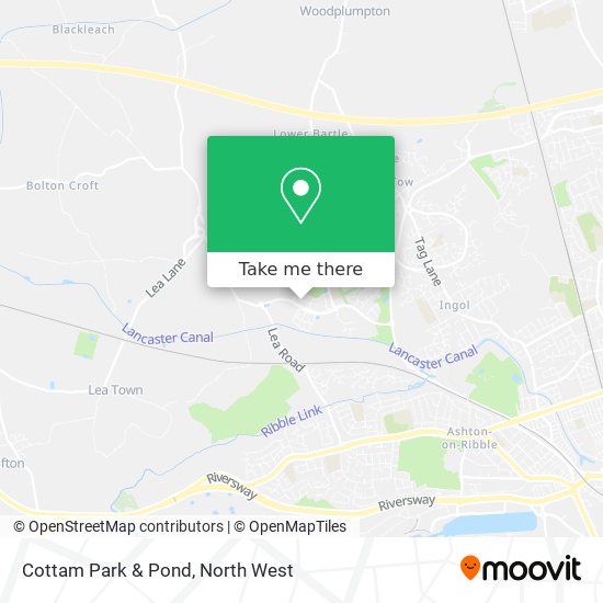 Cottam Park & Pond map