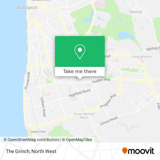 The Grinch map