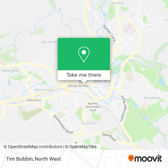 Tim Bobbin map