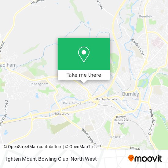 Ighten Mount Bowling Club map