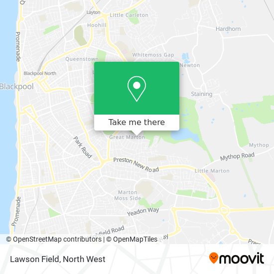 Lawson Field map