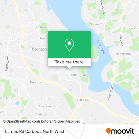 Lambs Rd Carboot map