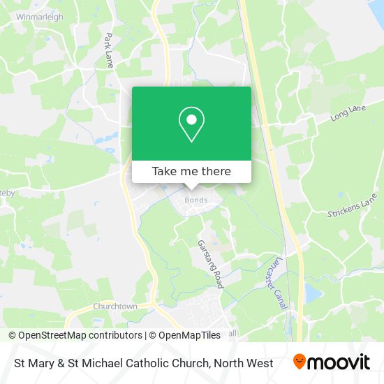 St Mary & St Michael Catholic Church map
